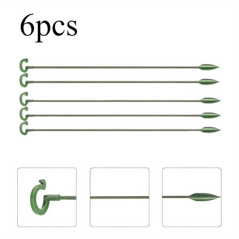 6PCS Green Plastic Plant Suppo - Bonsai Garden Stand review and price
