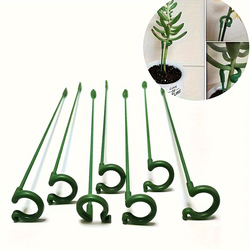 6PCS Green Plastic Plant Suppo - Bonsai Garden Stand review and price