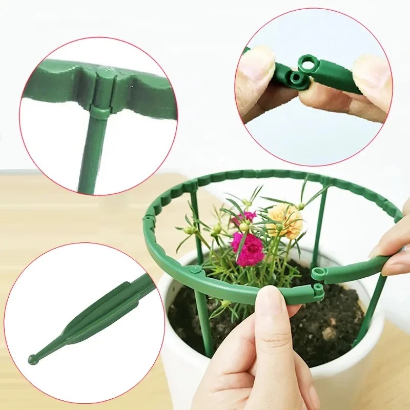 4PCS Plastic Plant Support Pil - Bonsai Garden Stand review and price
