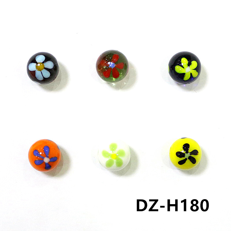 6pcs 16mm Colorful Rare Glass  - Bonsai Garden Chinese Garden review and price