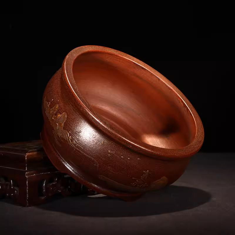 Round Circle Bonsai Vase, Purp - Bonsai Garden For Desk review and price
