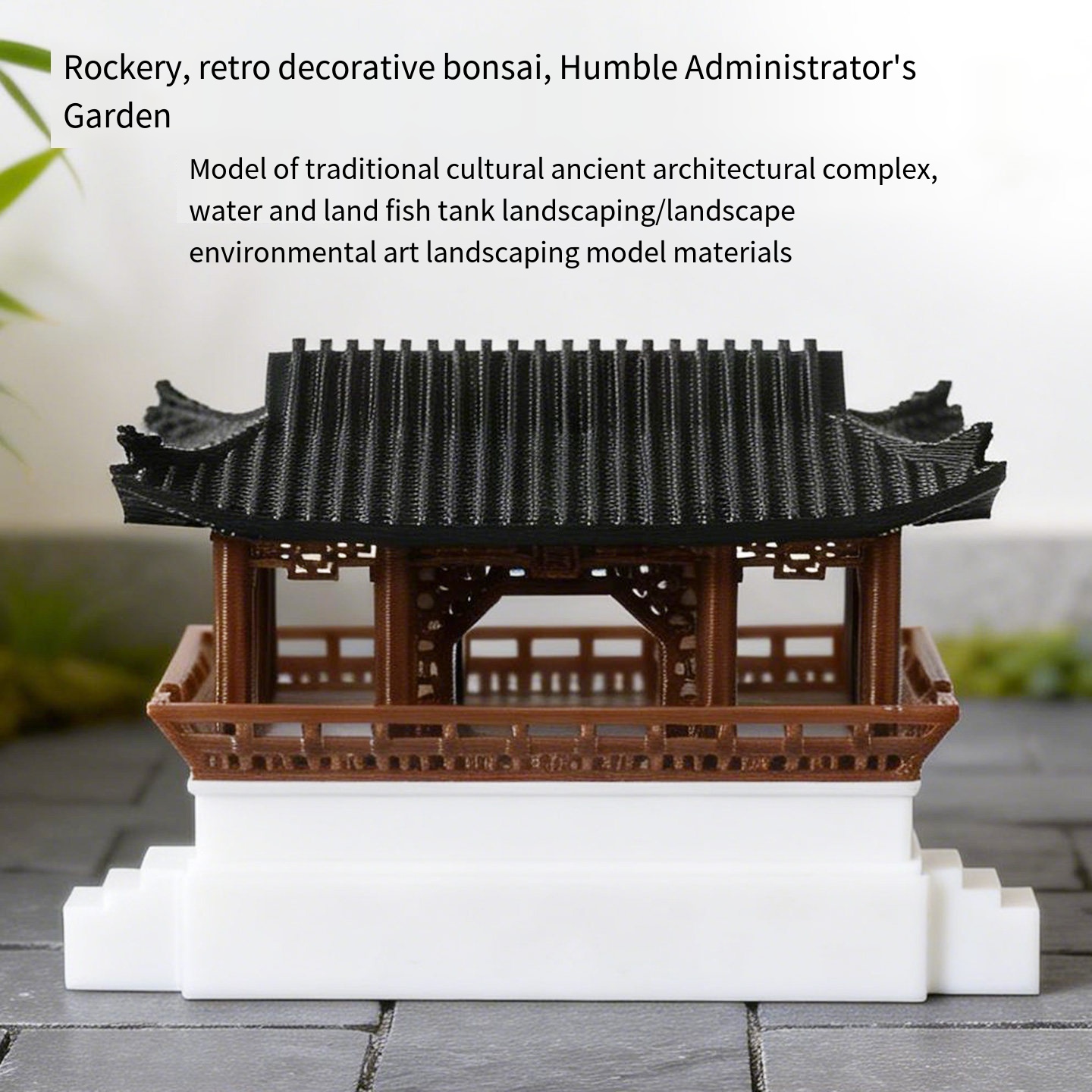 Chinese Classical Garden Minia - Bonsai Garden Chinese Garden review and price