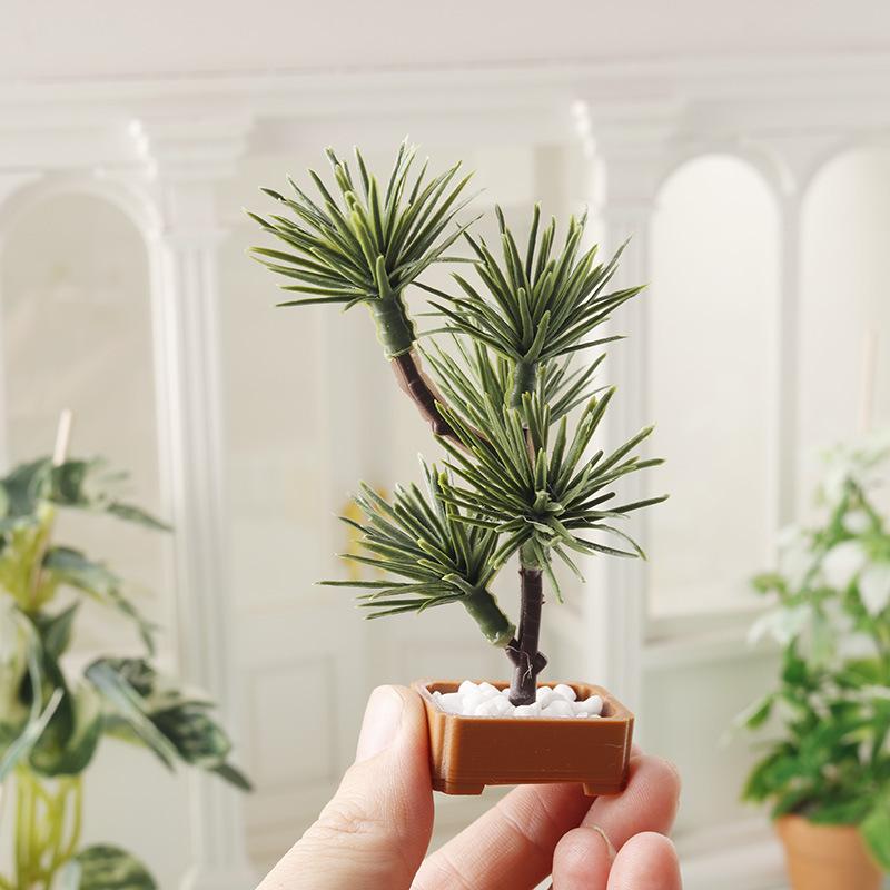 1Pcs 1/12 Dollhouse Simulation - Bonsai Garden Ornaments review and price