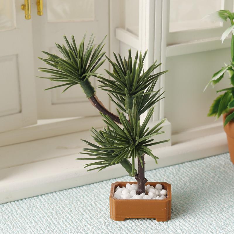 1Pcs 1/12 Dollhouse Simulation - Bonsai Garden Ornaments review and price