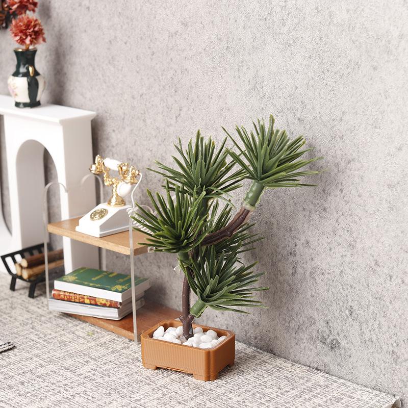 1Pcs 1/12 Dollhouse Simulation - Bonsai Garden Ornaments review and price