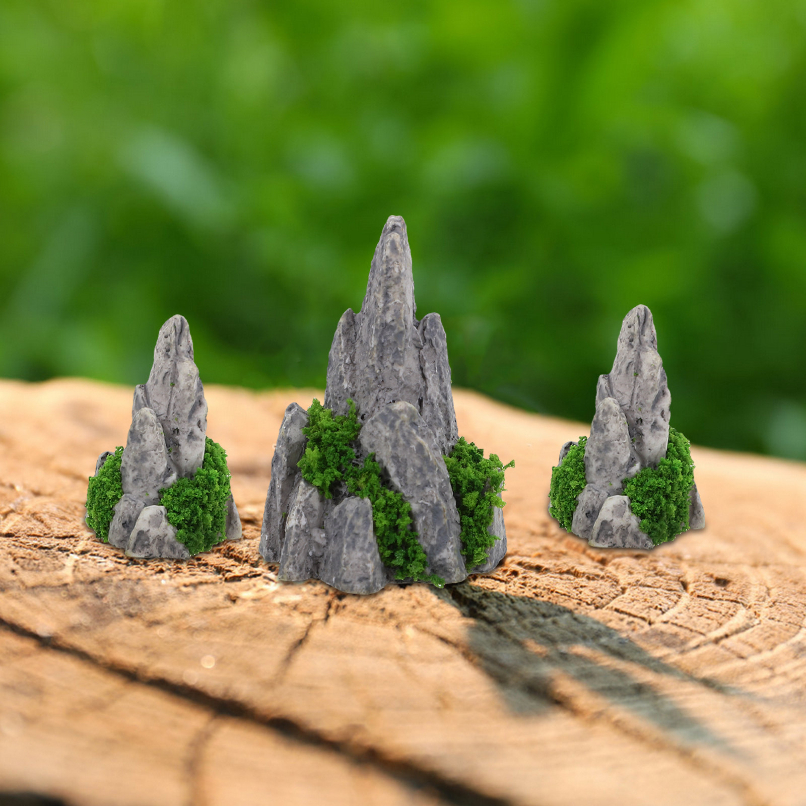 8Pcs Mini Resin Rockery Orname - Bonsai Garden For Desk review and price